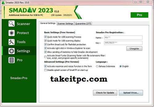 v15.1 Smadav Pro Serial Key تنزيل مجاني أحدث إصدار 2024