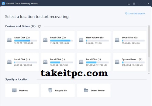 EaseUS Data Recovery Wizard تنزيل برنامج للكمبيوتر الشخصي [ 2024]
