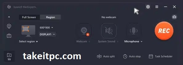 برنامج تصوير الشاشة فيديو للكمبيوتر لأجهزة الشخصية وأجهزة Mac