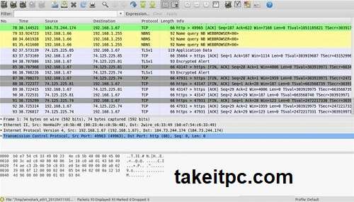 تحميل برنامج Wireshark Crack + Serial Key مجانا اخر اصدار