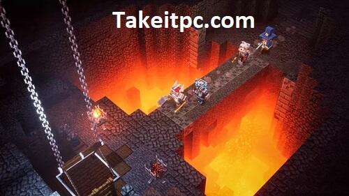 Minecraft Dungeons Crack تنزيل مجاني للكمبيوتر الشخصي