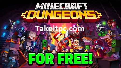Minecraft Dungeons Crack تنزيل مجاني للكمبيوتر الشخصي
