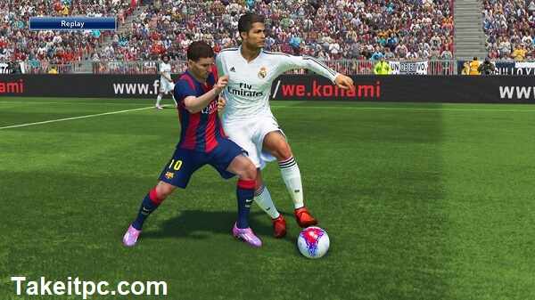 Pro Evolution Soccer 2015 الكمبيوتر مجانًا