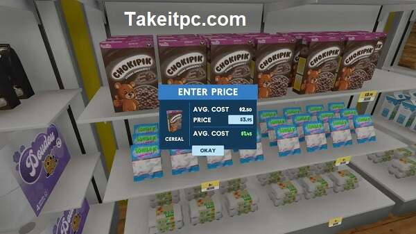 تحميل لعبة Supermarket Simulator للكمبيوتر كاملة