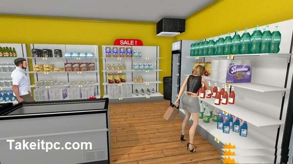 تحميل لعبة Supermarket Simulator للكمبيوتر كاملة