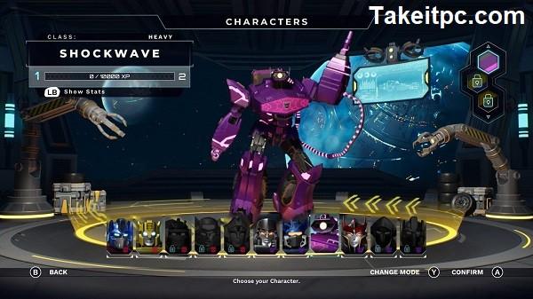 تحميل لعبة Transformers Galactic Trials للكمبيوتر مجانًا