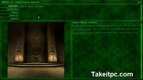 Serious Sam 1 تحميل مجاني لعبة كمبيوتر شخصى